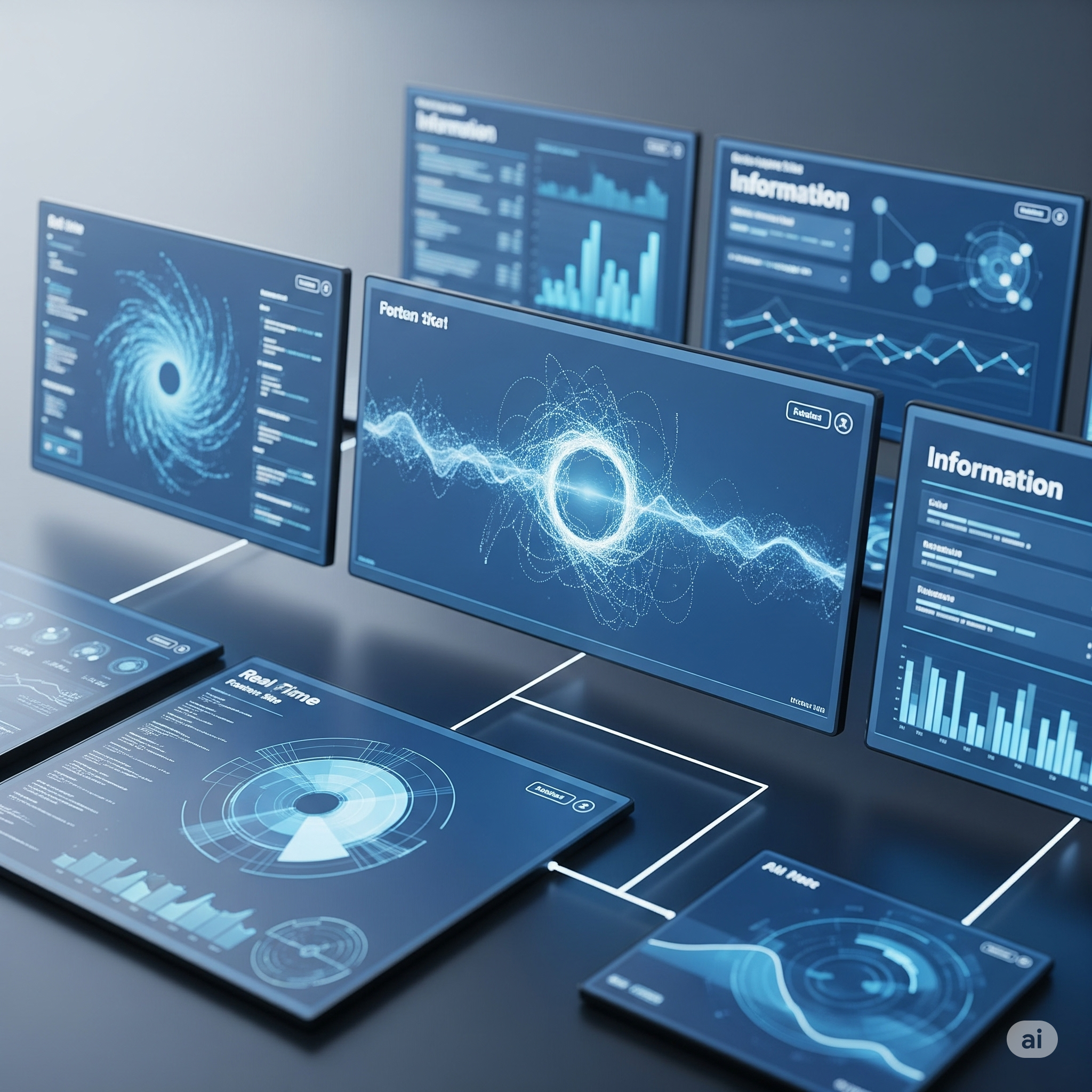 IA analisando redes sociais e gráficos de cripto